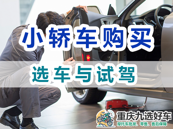 购买小轿车应该注意：选车与试驾；重庆九选好车